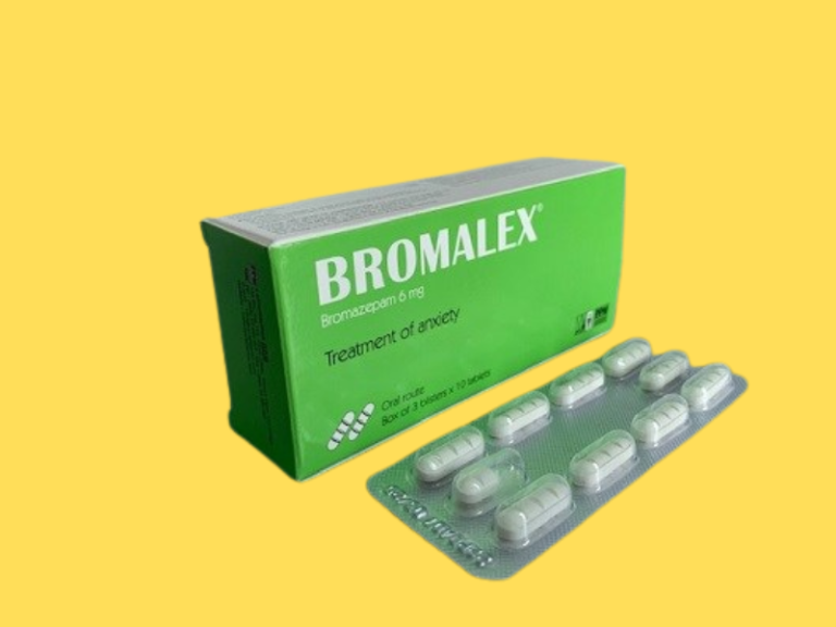 Bromalex 6mg, Hộp 30 viên